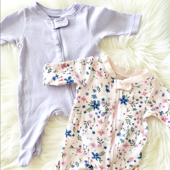 newborn zipper sleepers